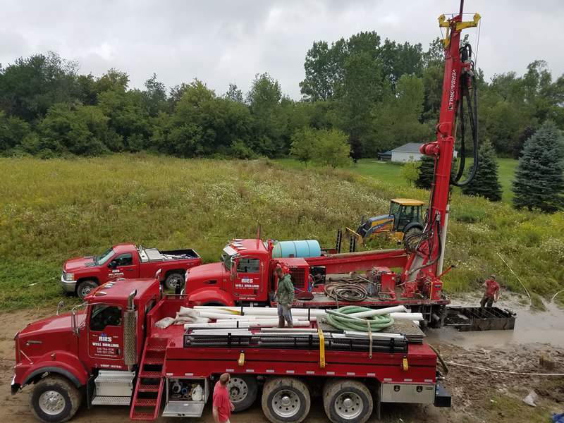 Water Well Drilling in Addison Twp., MI
